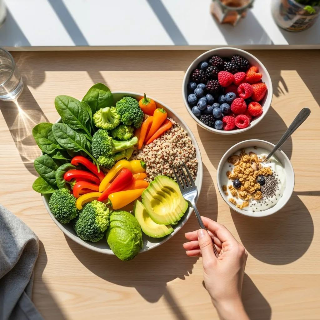 Abstract balanced shapes suggesting equilibrium